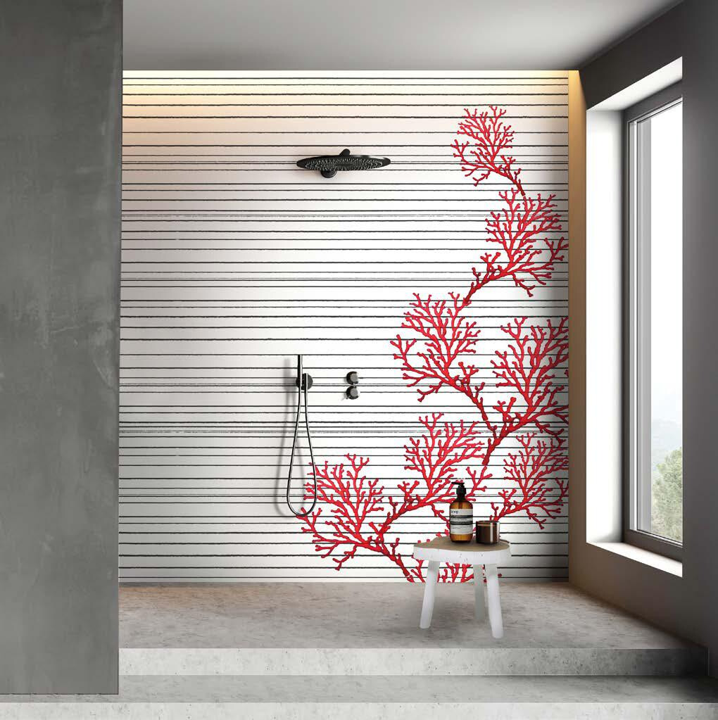 geometric / trame e corallo. NEGETC2302 vol.13. design P. Gaeta